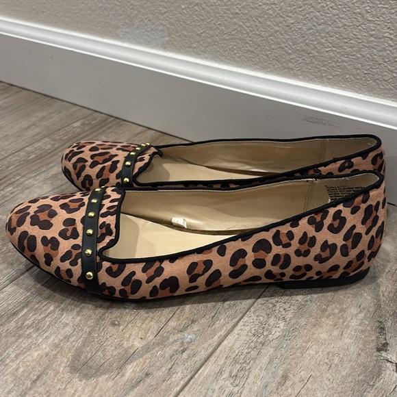 MOSSIMO Voneta Leopard Ballet Flats Size 8 - Picture 3 of 6